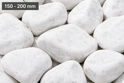 Ciottolo Bianco Carrara selezionato e calibrato