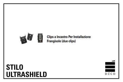 Clips a Incastro Per Installazione - Frangisole Ultrashield Stilo (due clips a confezione)