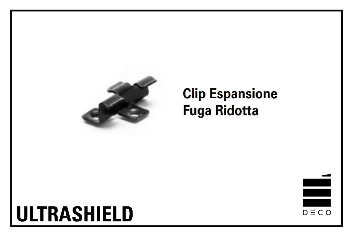 ULTRASHIELD DOGHE - Clip di Espansione per sistema di posa a Fuga Ridotta - Confezione da 250pz.