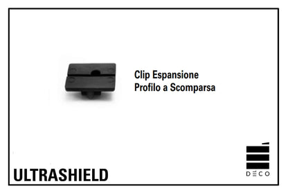 ULTRASHIELD DOGHE - Clip di Espansione per sistema di posa a Scomparsa - Confezione da 200pz.