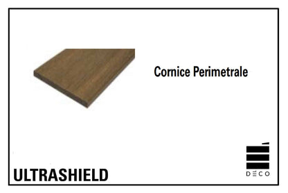 ULTRASHIELD DOGHE - Cornice Perimetrale - 138x10x2200mm