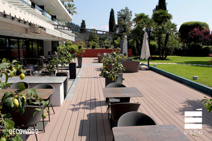 DÉCOWOOD - Pavimento per esterno - Profilo Plus Solido- 20x165x2200mm