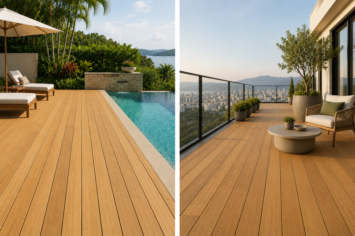 Decking in Legno - Garapa - LEGNI NATURALI