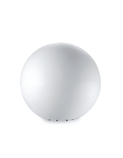 SPHERE - Lampada sferica da terra per esterni - Disponibile in tre misure - Colore Bianco Opale