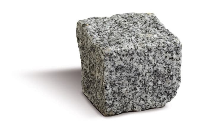 GRANITO - Cubetti in Pietra Naturale per Pavimentazione Esterna - Finitura a spacco