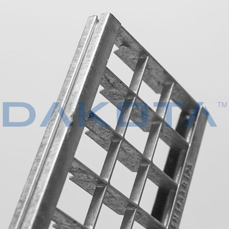 Griglia in Acciaio Zincato C250 - per canaletta 130 - maglia 33x33