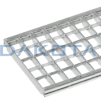 Griglia in Acciaio Zincato C250 - per canaletta 200 - maglia 33x33