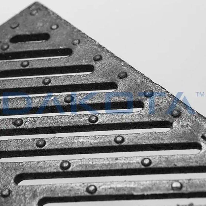 Griglia in Ghisa Antitacco B125 - per canaletta 200