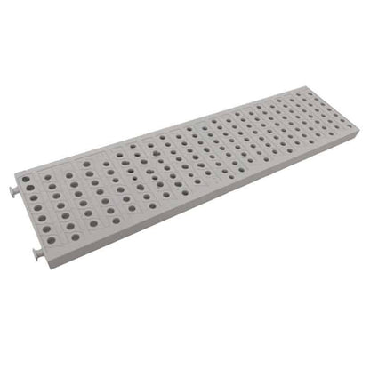 Griglia Pedonale per piscina - canaletta 200 - Grigio Chiaro
