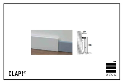 Accessori per Battiscopa Clap!Real, 3D e Go