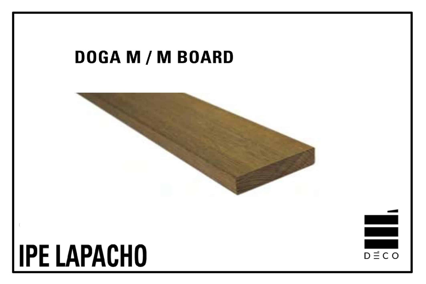 LEGNI NATURALI - IPE LAPACHO - Doga M - 21x100mm