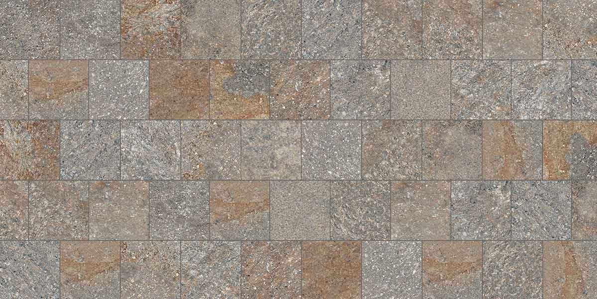 Gres spessorato MIDLAKE PORFIDO 22,5X22,5x2 cm