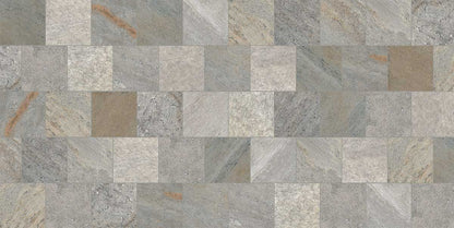 Gres spessorato MIDLAKE QUARTZ GREY 22,5X22,5x2 cm