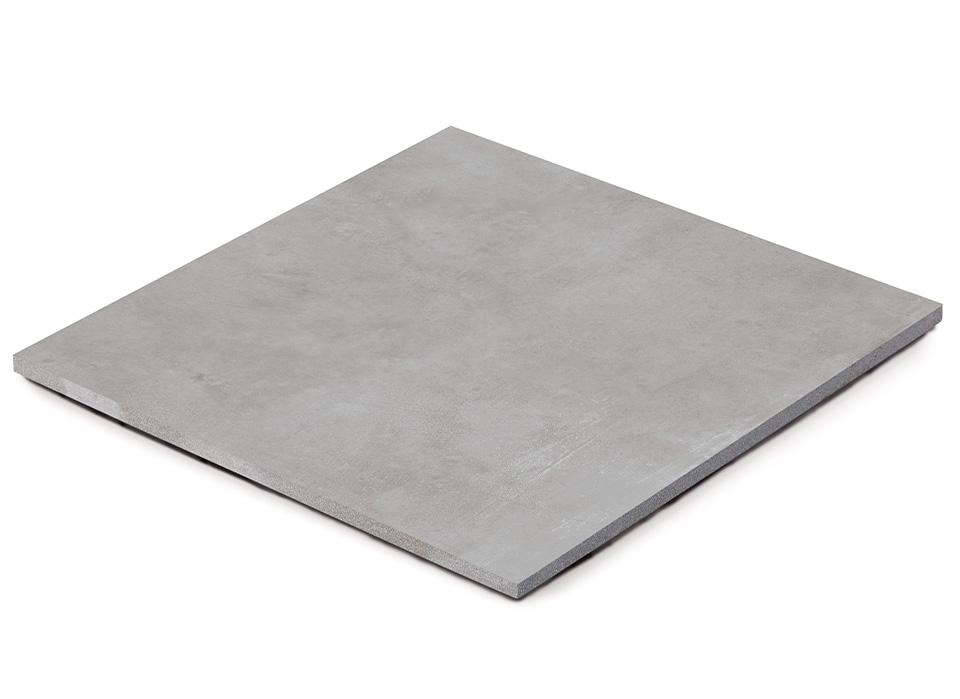 Gres spessorato PLUS GREY 60x60x2 cm - STOCK da 230,40 mq
