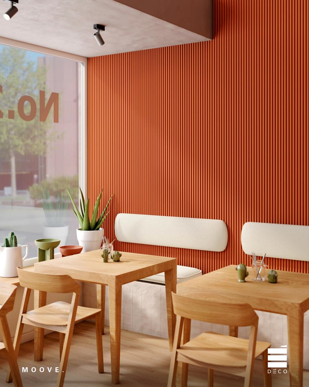 MOOVE.URBAN/Pop- Rivestimento a posa immediata - VERNICIATURA RAL Personalizzata - Doga Ruyi 15x160x2800mm