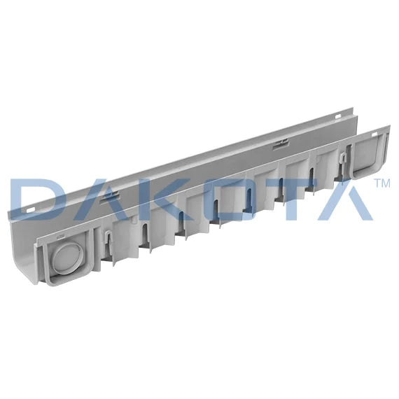 Pegasus Plus 130/120 - Grigia - Canaletta con scarico ø 110