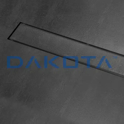 Kit - Canaletta Dakua+ Plus con Griglia Inox Duo 900 - Canaletta per doccia a pavimento Double Face 78x900