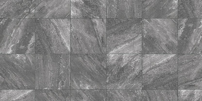Gres spessorato QUARZO NERO 60x60x2 cm