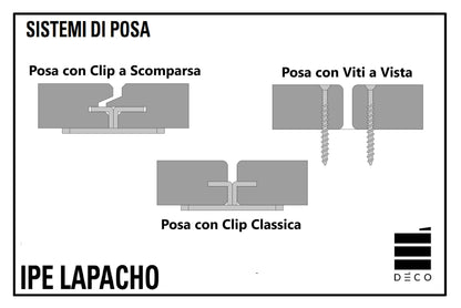 LEGNI NATURALI - IPE LAPACHO - Doga L - 20x140mm