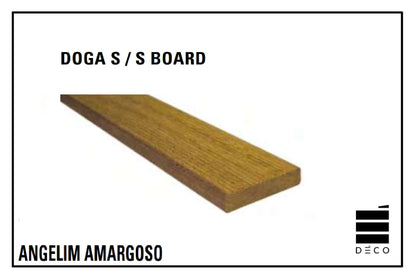 LEGNI NATURALI - ANGELIM AMARGOSO - Doga S - 19x90mm