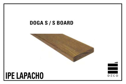 LEGNI NATURALI - IPE LAPACHO - Doga S - 19x90mm