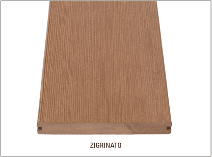 DÉCOWOOD - Pavimento per esterno - Profilo Plus Solido- 20x165x2200mm
