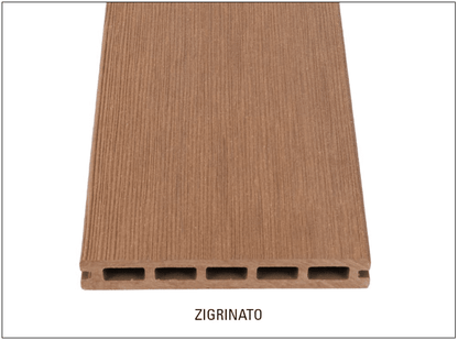 DÉCOWOOD - Pavimento per esterno - Profilo Plus Alveolare- 23x165x2200mm