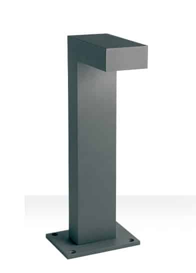 BIRK - Lampada per esterno con Led nascosto alla vista - colore Antracite