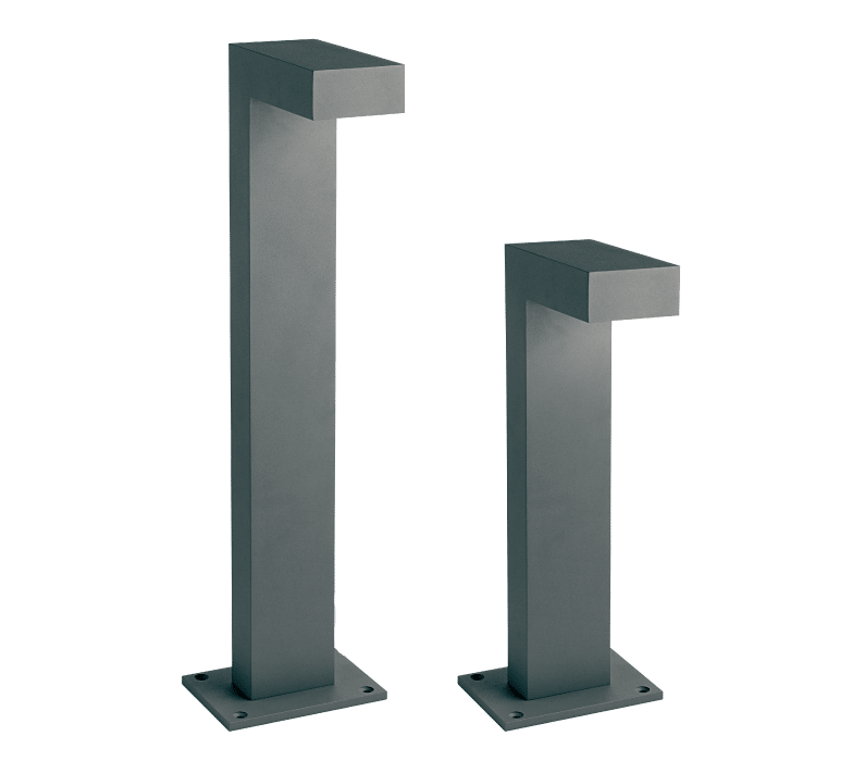 BIRK - Lampada per esterno con Led nascosto alla vista - colore Antracite