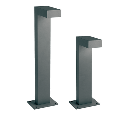 BIRK - Lampada per esterno con Led nascosto alla vista - colore Antracite