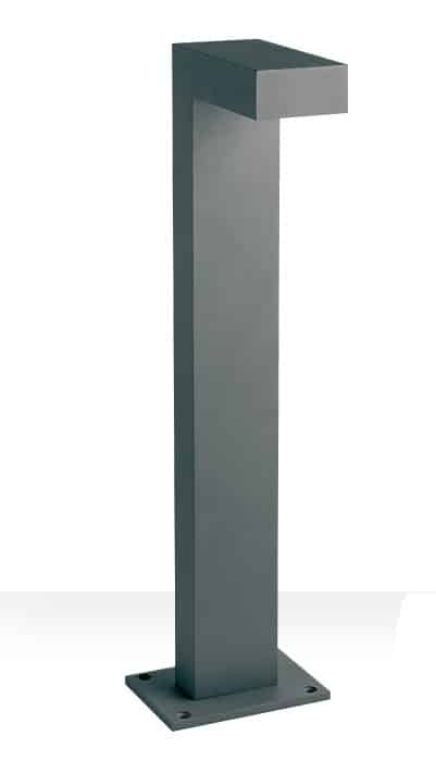 BIRK - Lampada per esterno con Led nascosto alla vista - colore Antracite