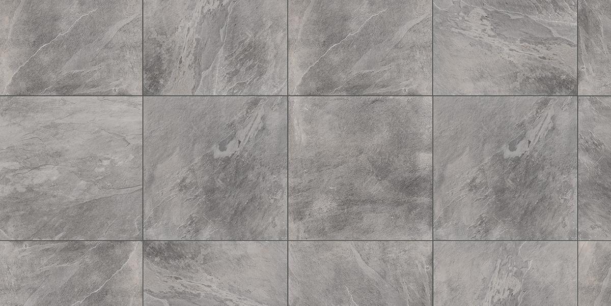 Gres spessorato SUPER HARD KERAMIK SLATE GREY 80x80x3 cm