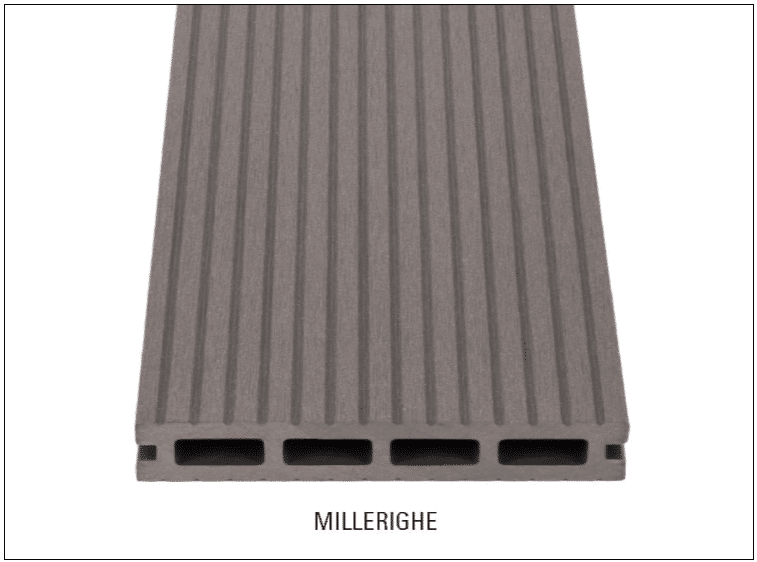 DÉCOWOOD - Pavimento per esterno - Profilo Classic - 23x146x2200mm
