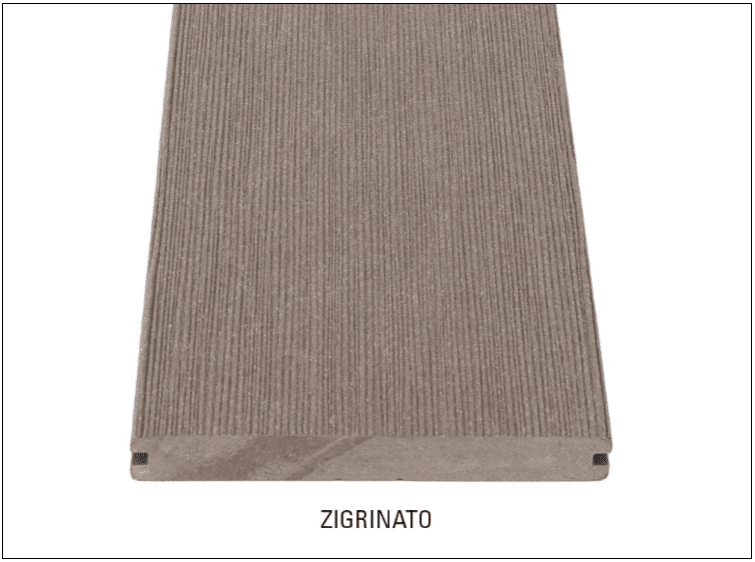 DÉCOWOOD - Pavimento per esterno - Profilo Plus Solido- 20x165x2200mm