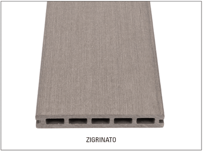 DÉCOWOOD - Pavimento per esterno - Profilo Plus Alveolare- 23x165x2200mm