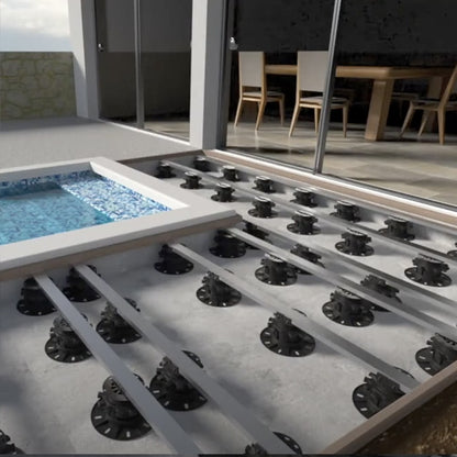 Arkimede 115 - Decking - altezza da 115 mm a 220 mm- Confezione da 15 pz.