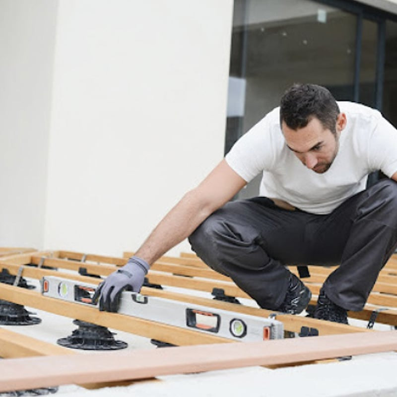 Arkimede 115 - Decking - altezza da 115 mm a 220 mm- Confezione da 15 pz.