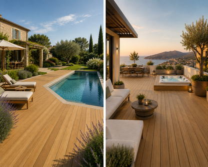Decking in Legno - Teak Asia Premium - LEGNI NATURALI