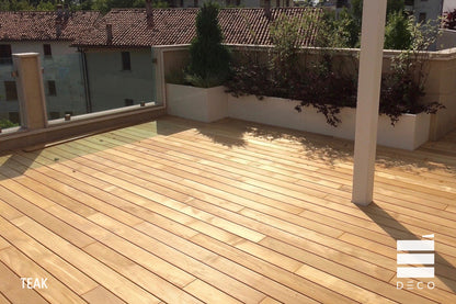 LEGNI NATURALI - TEAK - Doga L - 19x120mm
