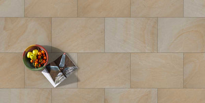 Gres spessorato TEMPIO BUFF 60x90x2 cm