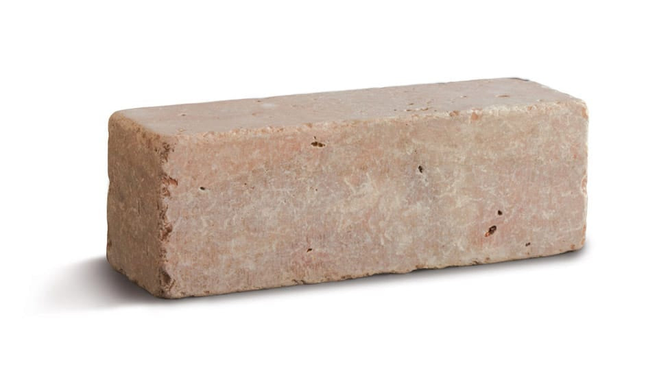 TRAVERTINO ROSA - Blocchetti per Muretto in Pietra Naturale per Esterno