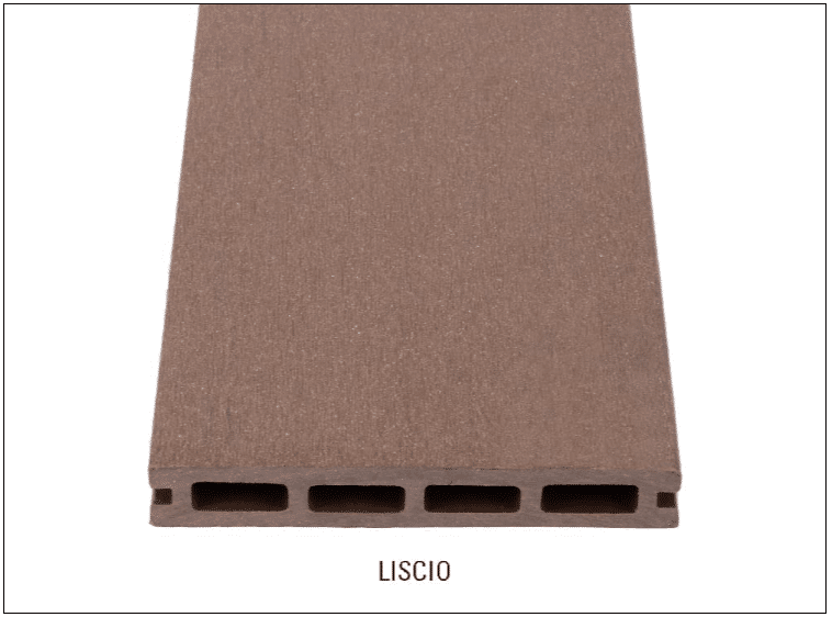 DÉCOWOOD - Pavimento per esterno - Profilo Classic - 23x146x2200mm