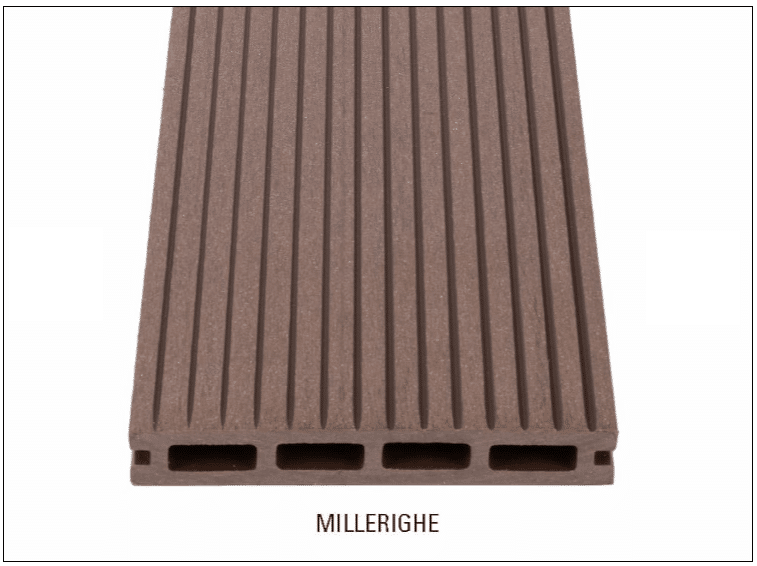 DÉCOWOOD - Pavimento per esterno - Profilo Classic - 23x146x2200mm