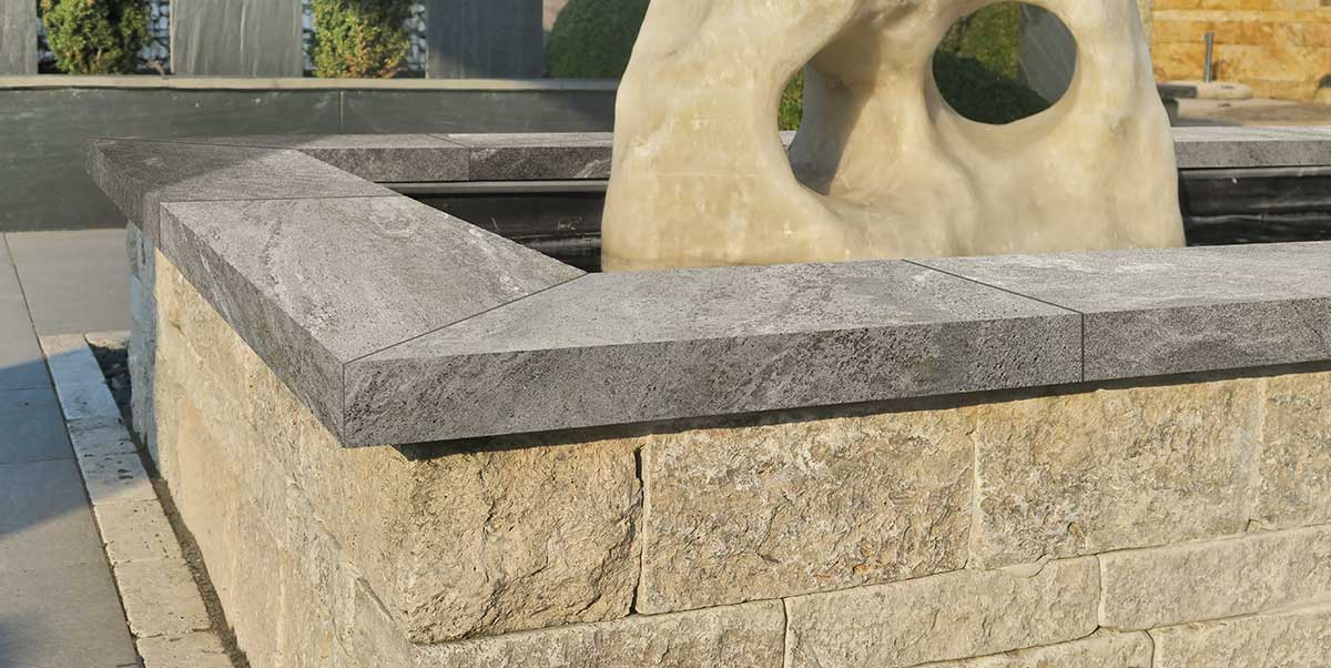 Gres spessorato  - Copertina in pietra - UNIVERSALE 5 CM TIROLO - 20x40x5 cm