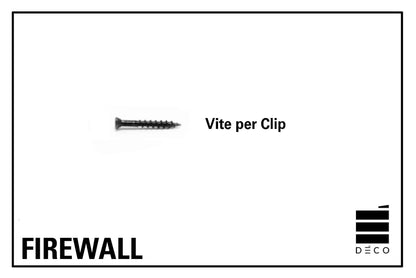 ULTRASHIELD TWIX - Viti per Clip per magatelli in alluminio - Confezione da 250pz.